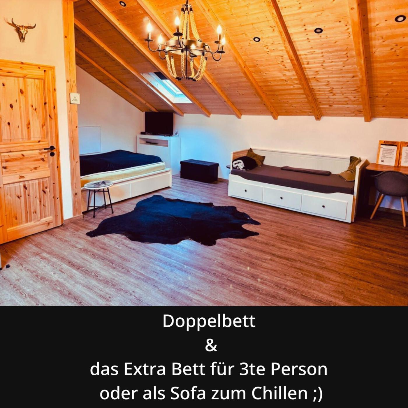 Game Changer Hof Appartment Eging Exteriér fotografie